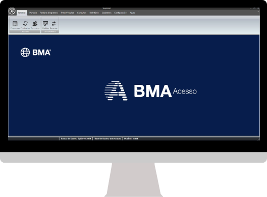 Computador com sofware da bma