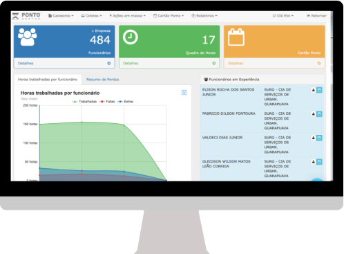 Computador com sofware da bma